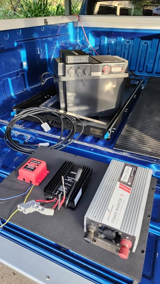 first power gear laid out in the tub